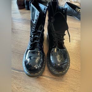 Black Patent Doc Martens size 8